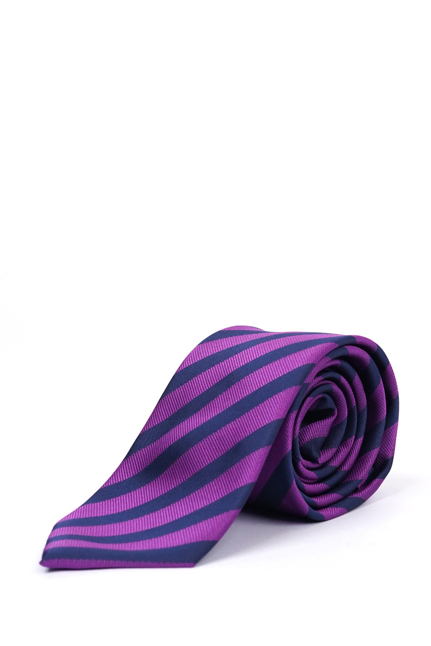 Ties - Silk Rich Black Glen Plaid Checks