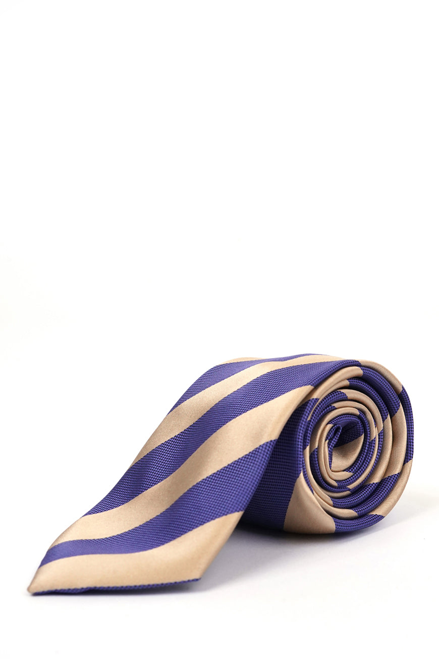 Ties - Silk Rich Light Gold Design