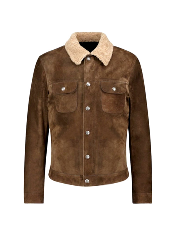 Mens Suede Leather Jacket
