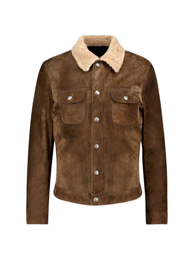 Mens Suede Leather Jacket