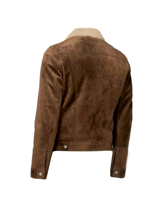Mens Suede Leather Jacket