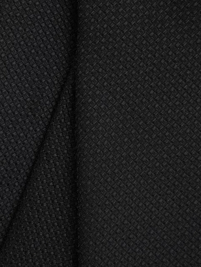 Ceremony Textured Silk Blend Tie in Black